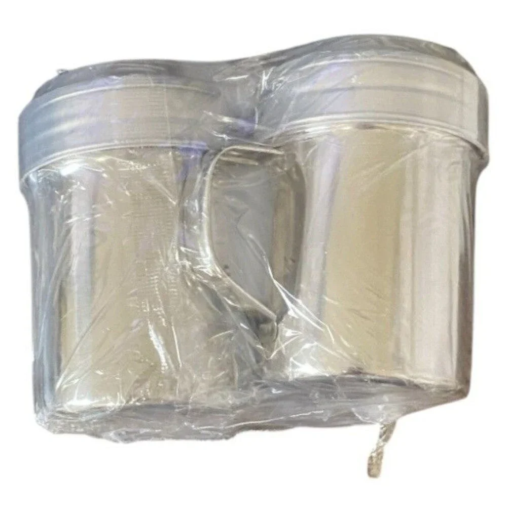 2 Pack Powdered Sugar Shaker Duster, Cinnamon Shaker, Fine Mesh Stainless Steel